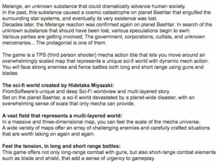 Armored Core 6 by mal by alm From Software titulom, pod sci-fi svet sa podpe op Miyazaki  