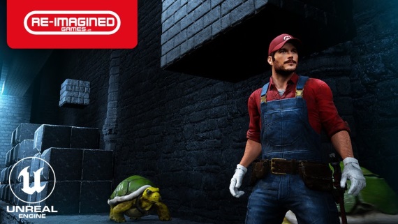 Pozrite si realistick� Super Mario Remake na Unreal Engine s Chrisom Prattom