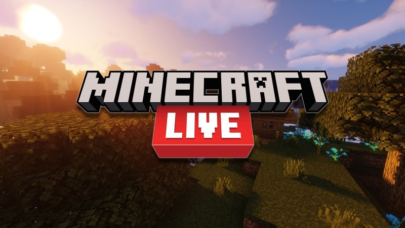 Minecraft live 2022 je live
