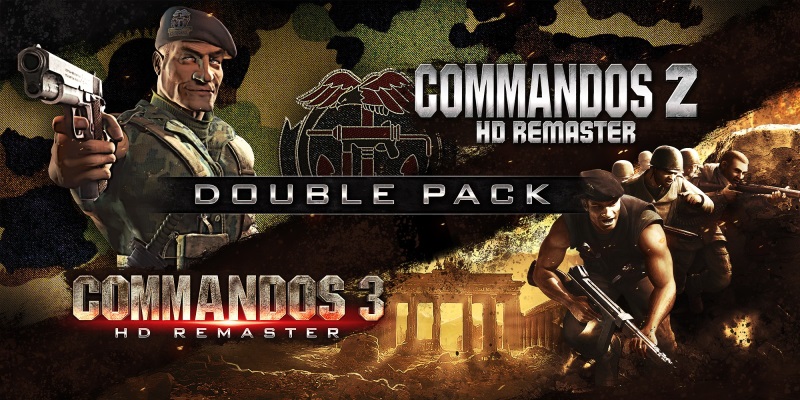Commandos Double Pack ponkne remaster dvojky a trojky v jednom balen
