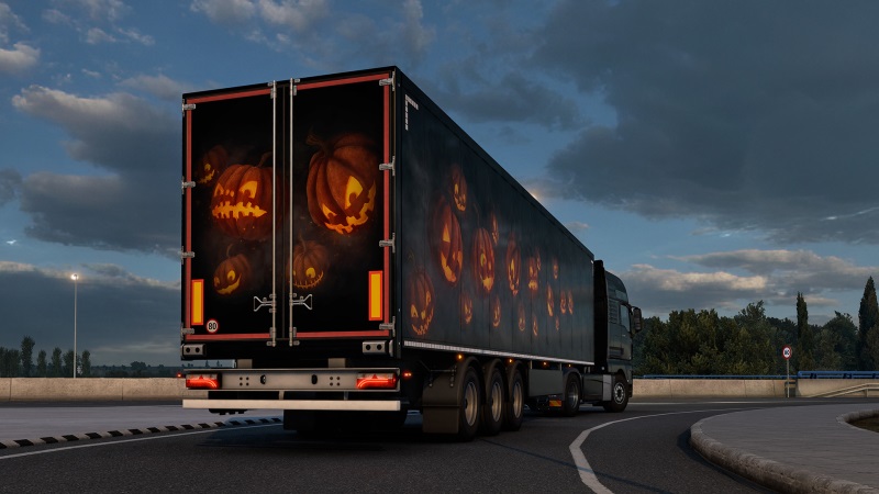 Euro Truck Simulator 2 a American Truck Simulator dostali halloween event