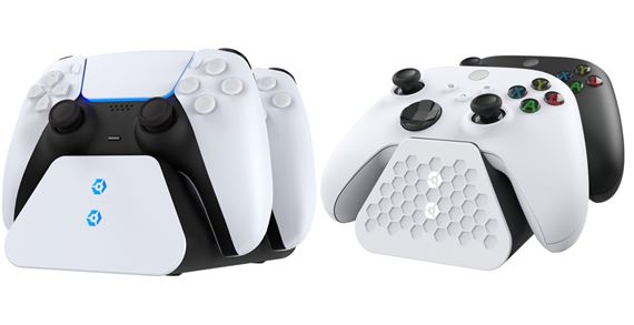 Gioteck priniesol nov� nab�jacie stojany pre PS5 a Xboxy