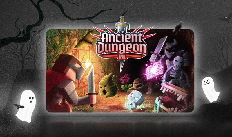 HTC Vive rozdva na Viveporte VR hru Ancient Dungeon, spustil aj halloweensky event