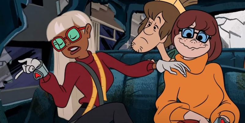 Velma zo Scooby-Doo je v asti Trick or Treat, u oficilne lesbou