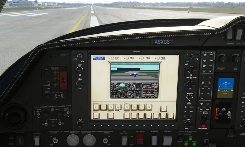 Flight Simulator s novm updatom dostal prv tyri Flight Simulatory ako Easter Egg
