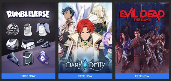 Epic rozdáva The Evil Dead a Dark Deity