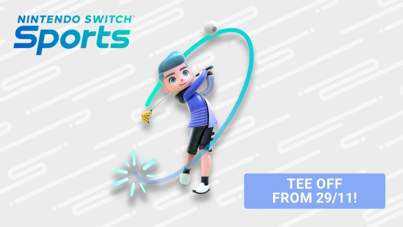 Nintendo Switch Sports dostane golf ešte tento mesiac