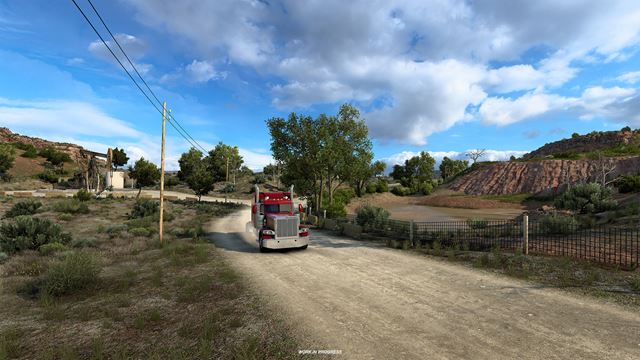American Truck Simulator predv�dza kr�sy Oklahomy 