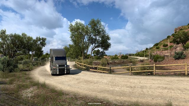 American Truck Simulator predv�dza kr�sy Oklahomy 