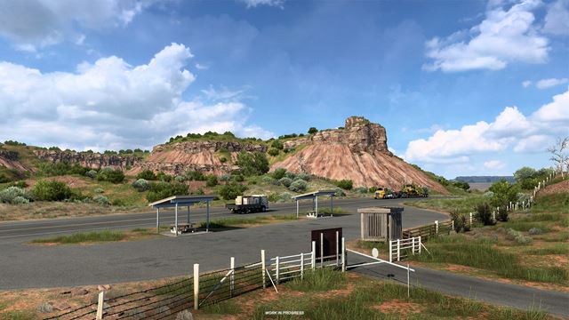 American Truck Simulator predv�dza kr�sy Oklahomy 