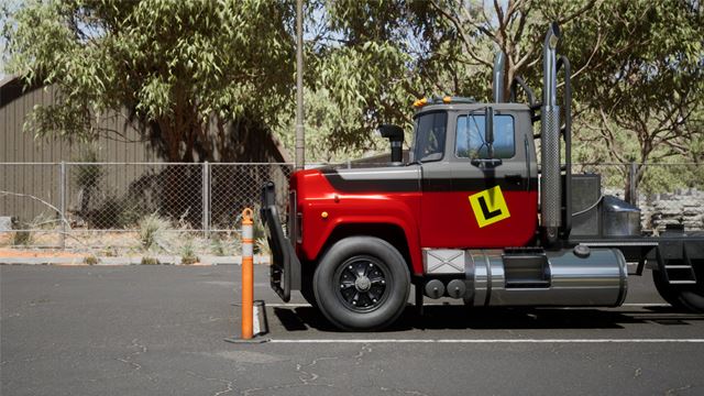 Autori Truck World Australia e�te pred samotnou hrou vydaj� Truck World Driving School 