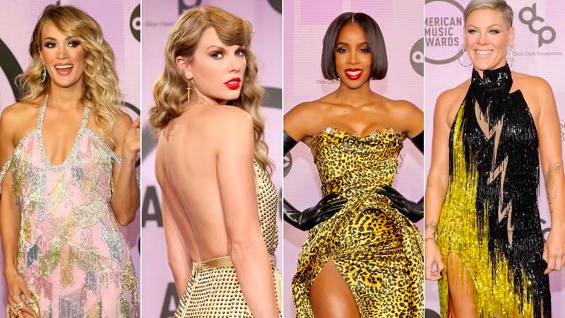 American Music Awards - outfity a víťazi