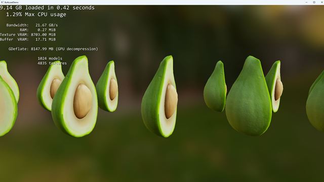 DirectStorage 1.1 verzia prve vyla 