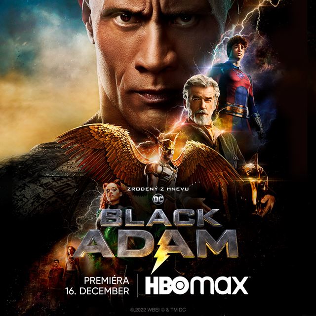 Akciu Black Adam uvedie HBO Max u� 16. decembra. Kin� maj� �oraz menej �asu  