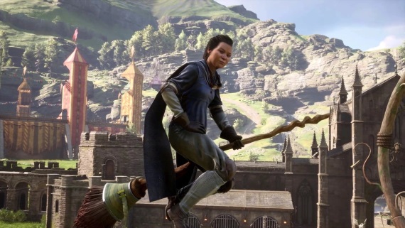 Hogwarts Legacy predviedol lietanie na metle a časti sveta
