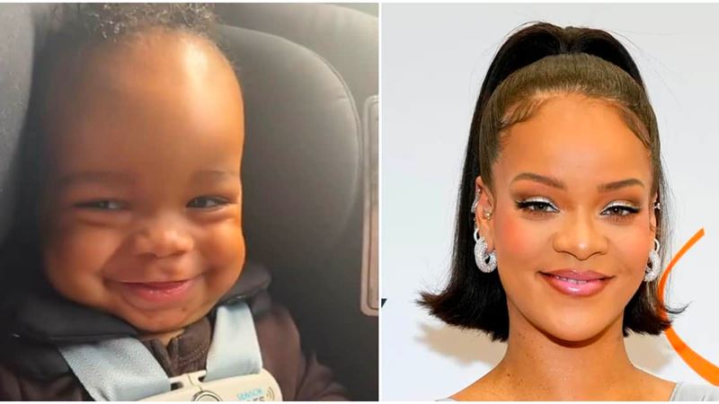 Rihanna ukázala syna