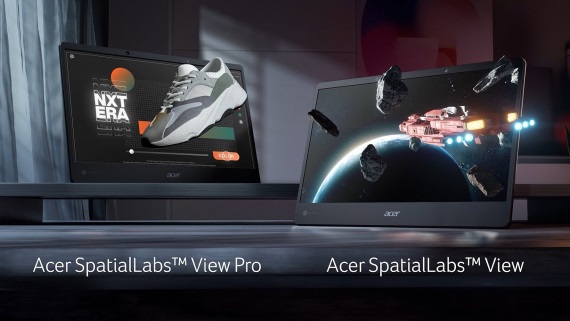 Acer SpatialLabs displej prináša 3D bez okuliarov