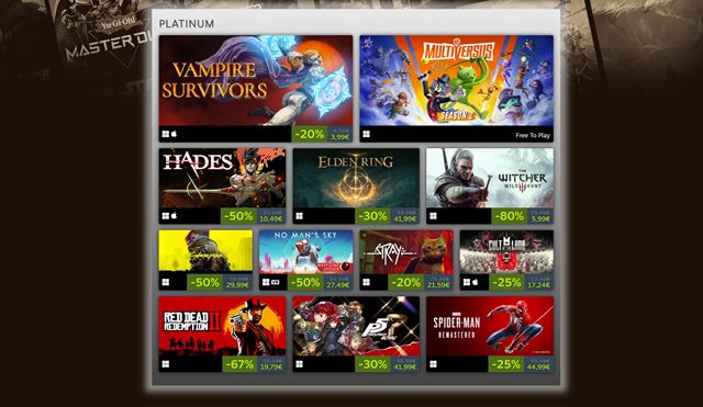 Najpredvanejie a najhrvanejie hry na Steame za rok 2022 boli vyhodnoten 