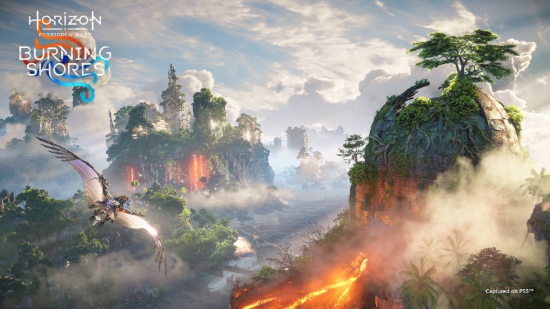 Horizon Forbidden West predstavil Burning Shores expanziu, prde len na PS5