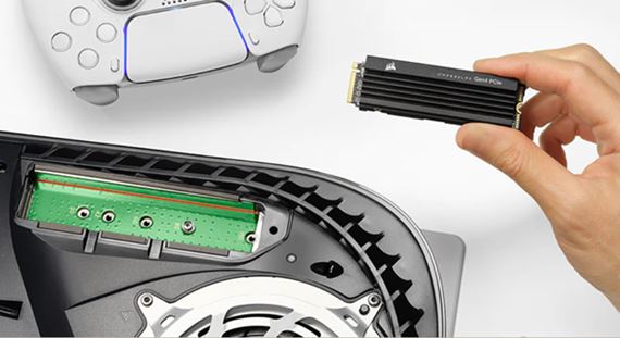 Corsair predstavil M.2 SSD vytvorené priamo pre PlayStation 5