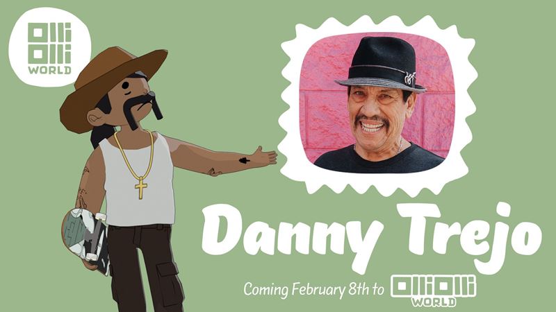 Danny Trejo bude exkluzvnou postavou v OlliOlli World