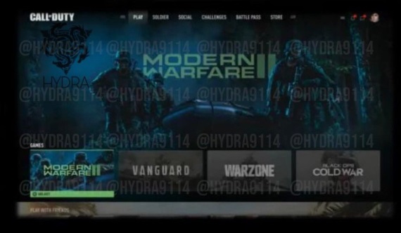 Leaknut� z�ber z Modern Warfare II