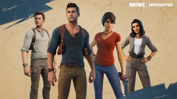 Nathan Drake a ďalšie Uncharted postavy prídu do Fortnite