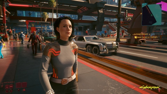 Cyberpunk u� m� na konzol�ch stabiln� framerate