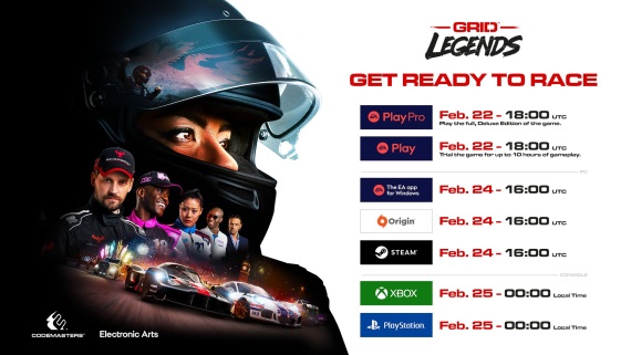 Grid Legends bude už dnes dostupné pre EA Play hráčov a Game Pass