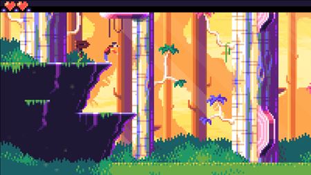 Lunark vyzer ako pixelovan obdoba Another Worldu, ponka demo  