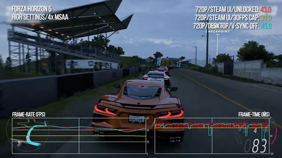 Analýza výkonu Steam decku