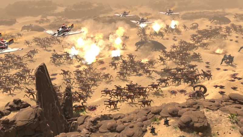 Starship Troopers - Terran Command sa odkladá