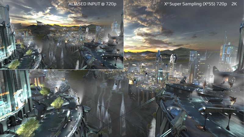 Intel predstavil Xe Super Sampling, svoju alternatvu k DLSS a FSR