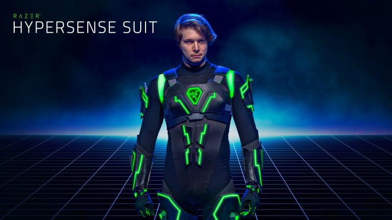 Razer prve predstavil budcnos hrania hier - Hypersense Suit