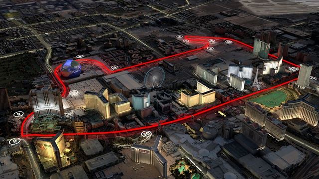 F1 budci rok dostane tra v Las Vegas 