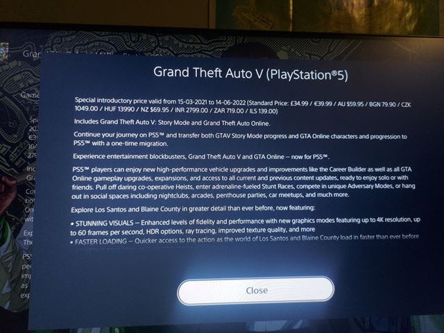 Nextgen verzia GTA V u� m� cenu 