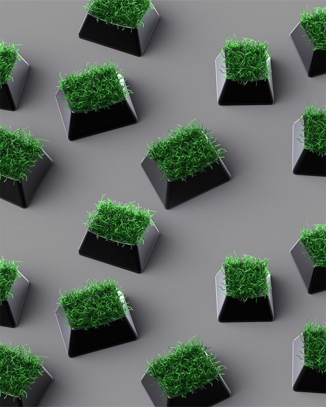 HyperX pon�ka doslova zelen� kl�vesy -  TCH Grass keycaps 