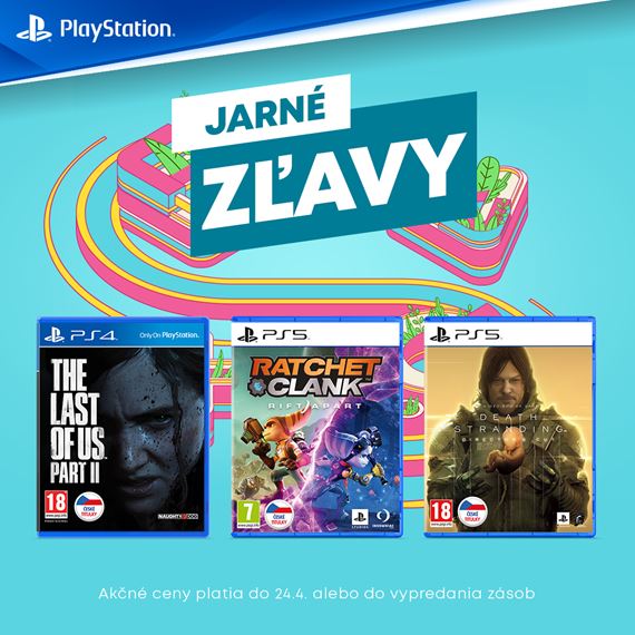 PlayStation rozbieha jarný výpredaj