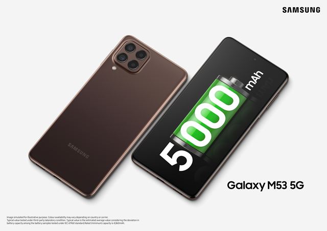 Samsung Galaxy M53 5G Introduced 