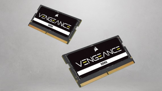 Corsair predstavuje nové VENGEANCE DDR5 SODIMM pamäte