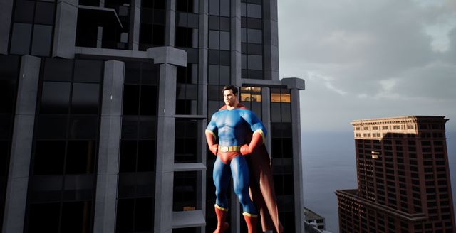 Stiahnite si Superman demo na Unreal Engine 5 