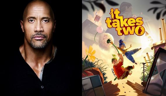 Dwayne Johnson si zobral pod svoju taktovku filmov spracovanie It Takes Two hry