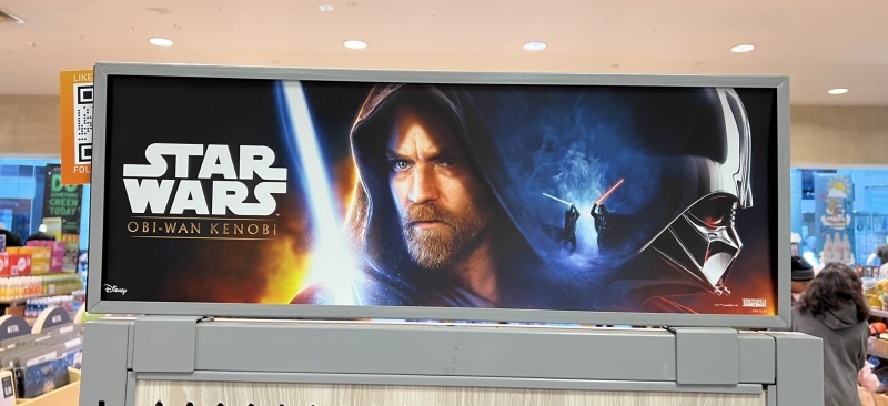 Seril Obi-Wan Kenobi sa bli, reklamy sa objavuj