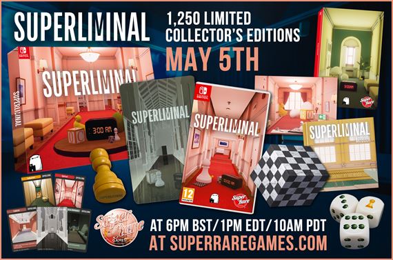 Superliminal dostane limitku pre Switch