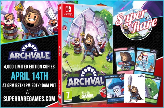 Archvale dostane limitku na Switch