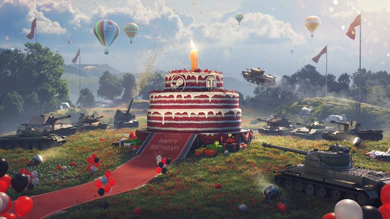 World of Tanks oslavuje rok od uvedenia na Steame