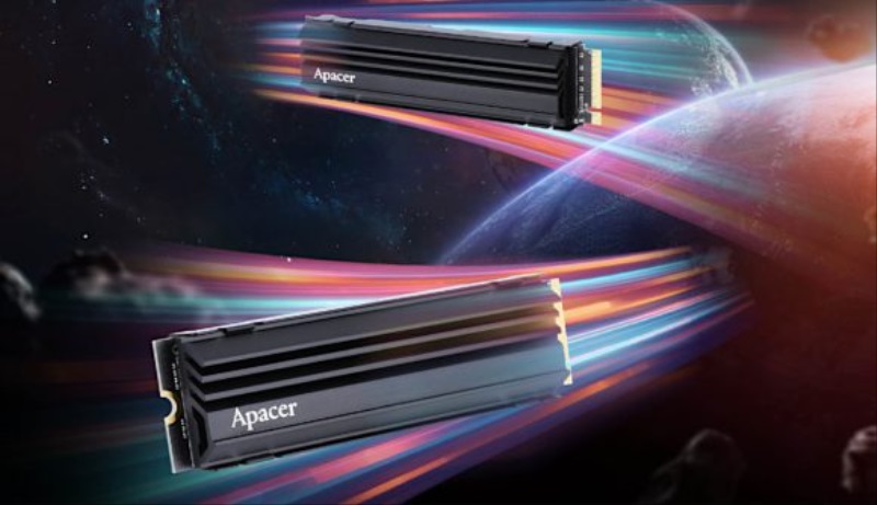 Apacer ohlásil prvý PCIe 5.0 SSD disk, prinesie 13GB/s rýchlosť