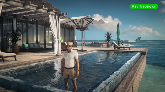 Porovnanie Hitmana 3 s ray-tracingom a bez neho