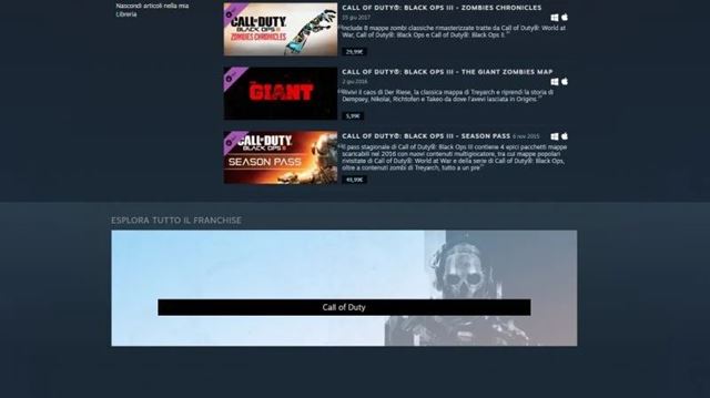 Vyzer, e sa Call of Duty vracia na Steam  