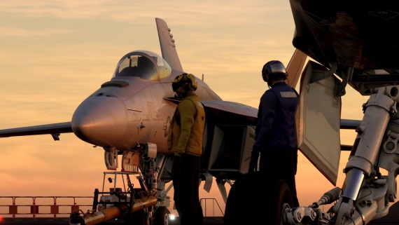 Top Gun Maverick obsah pr�de do Flight Simulatoru tento mesiac